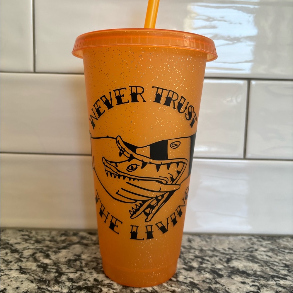 New! Beetlejuice color changing cold cup